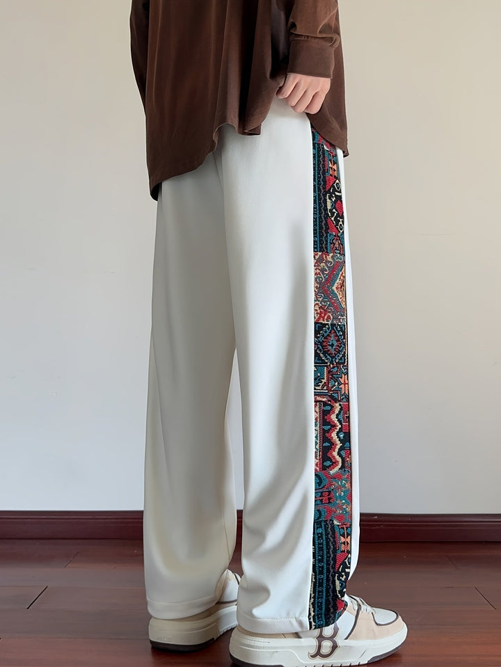 Wide-Leg Heritage Pants