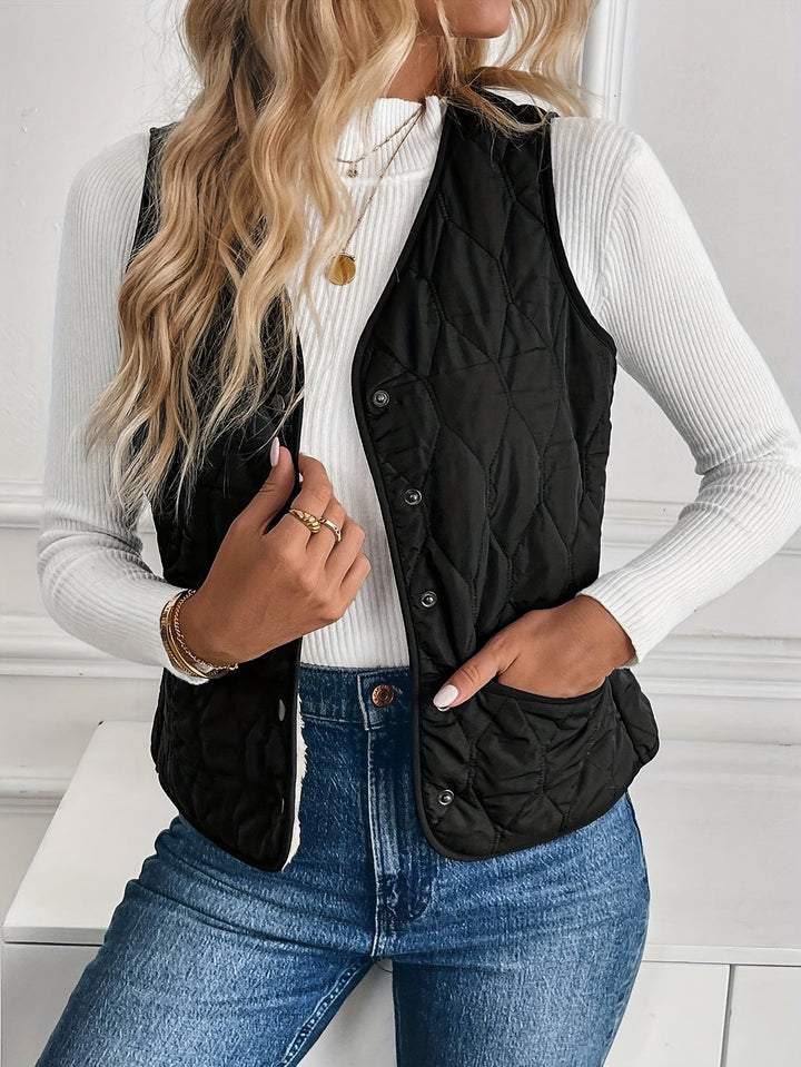 Reversible Quilted Vest