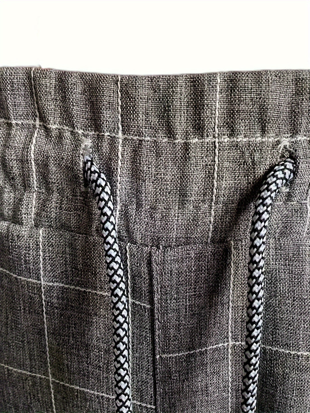 Relaxed Checked Pants