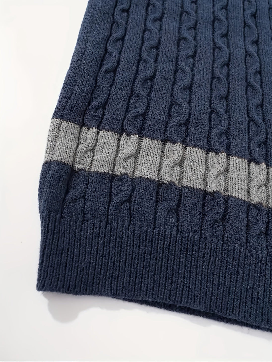 Classic Cable-Knit Sweater