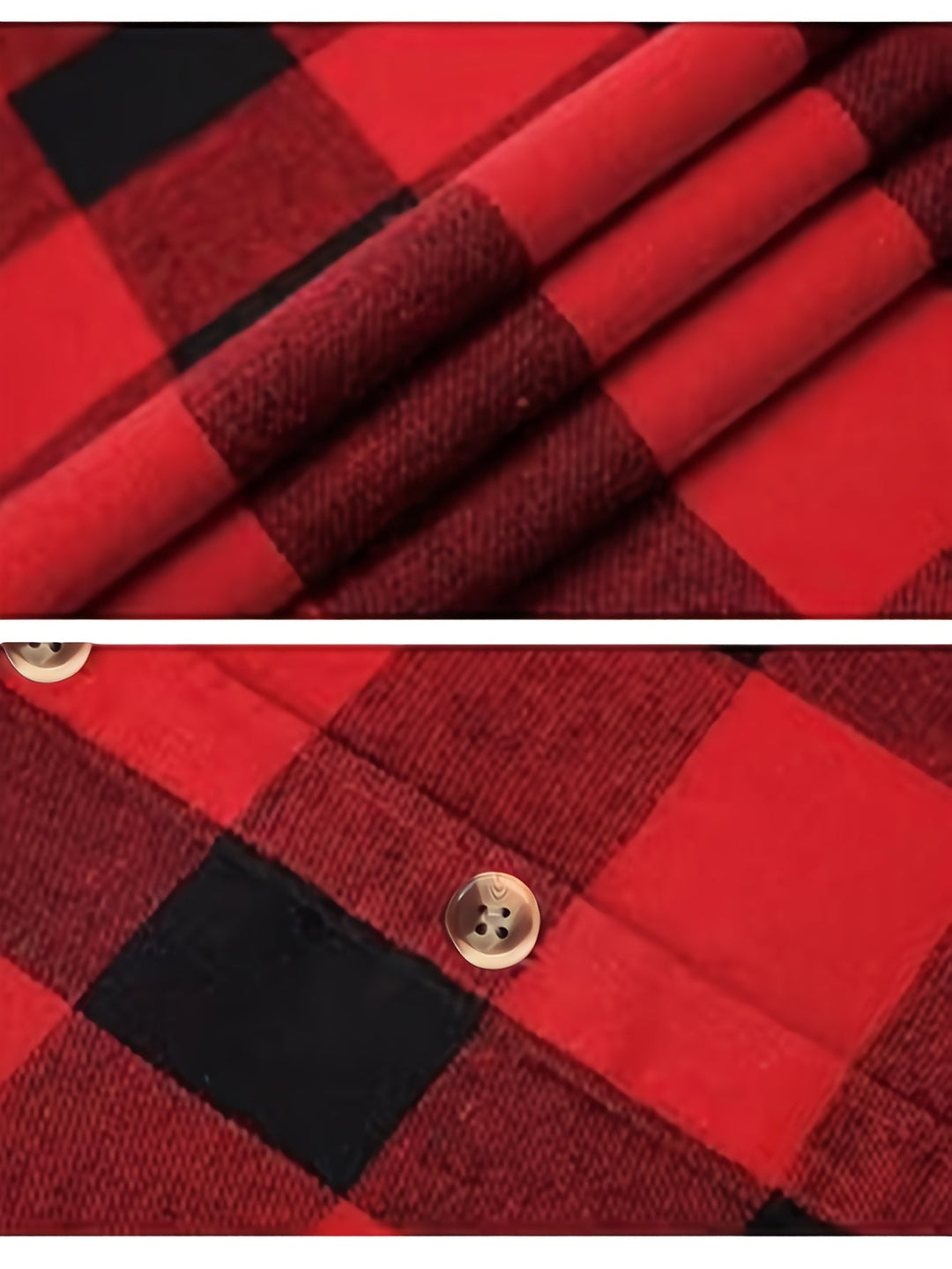 Relaxed Buffalo Check Shirt
