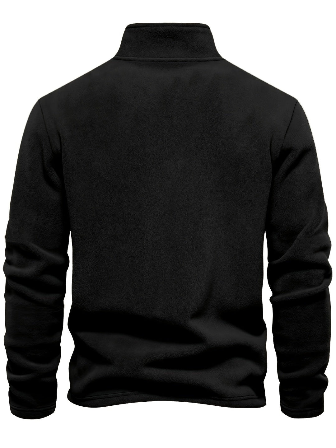 Half-Zip Stand-Collar Pullover