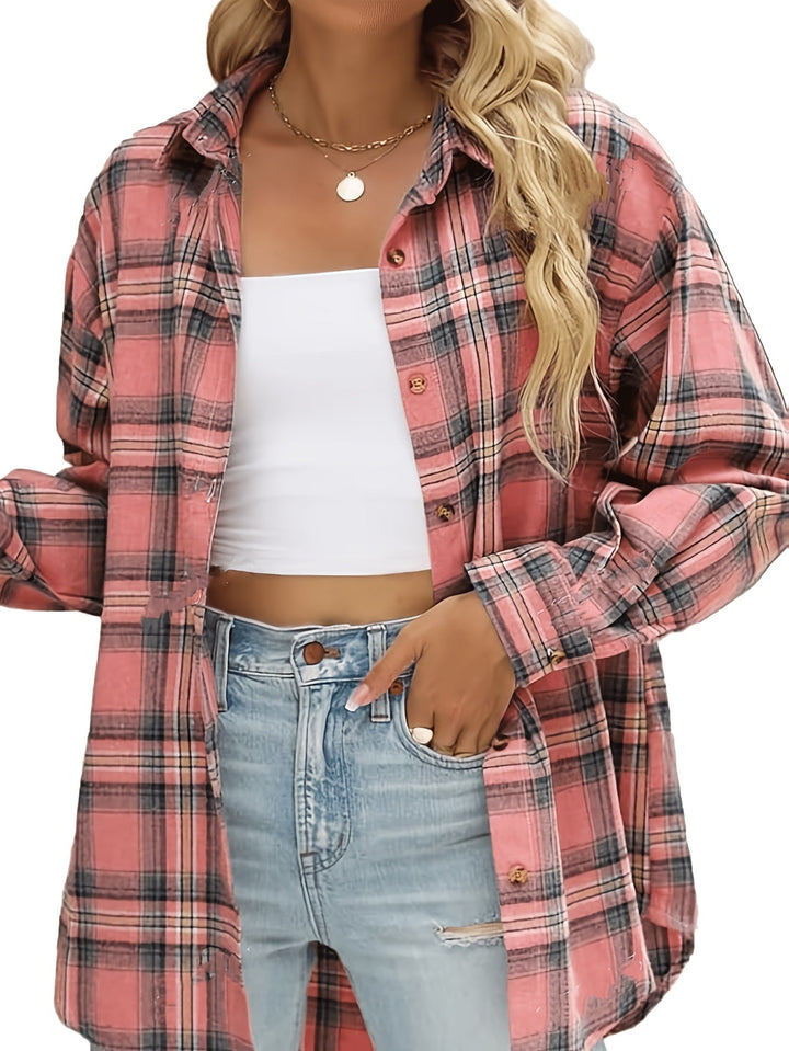 Relaxed Plaid Shirt