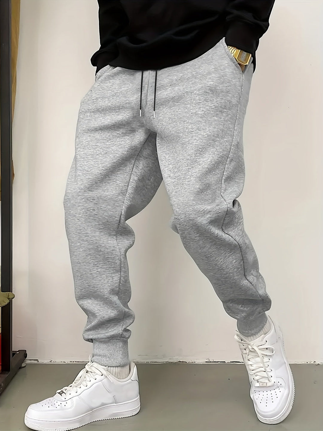 Relaxed Drawstring Joggers