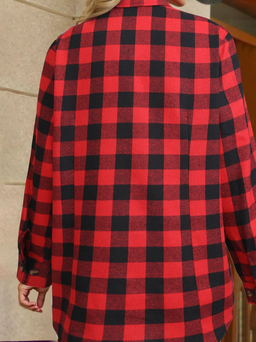 Relaxed Buffalo Check Shirt