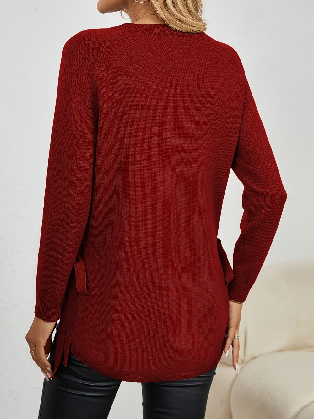 Relaxed Longline Sweater