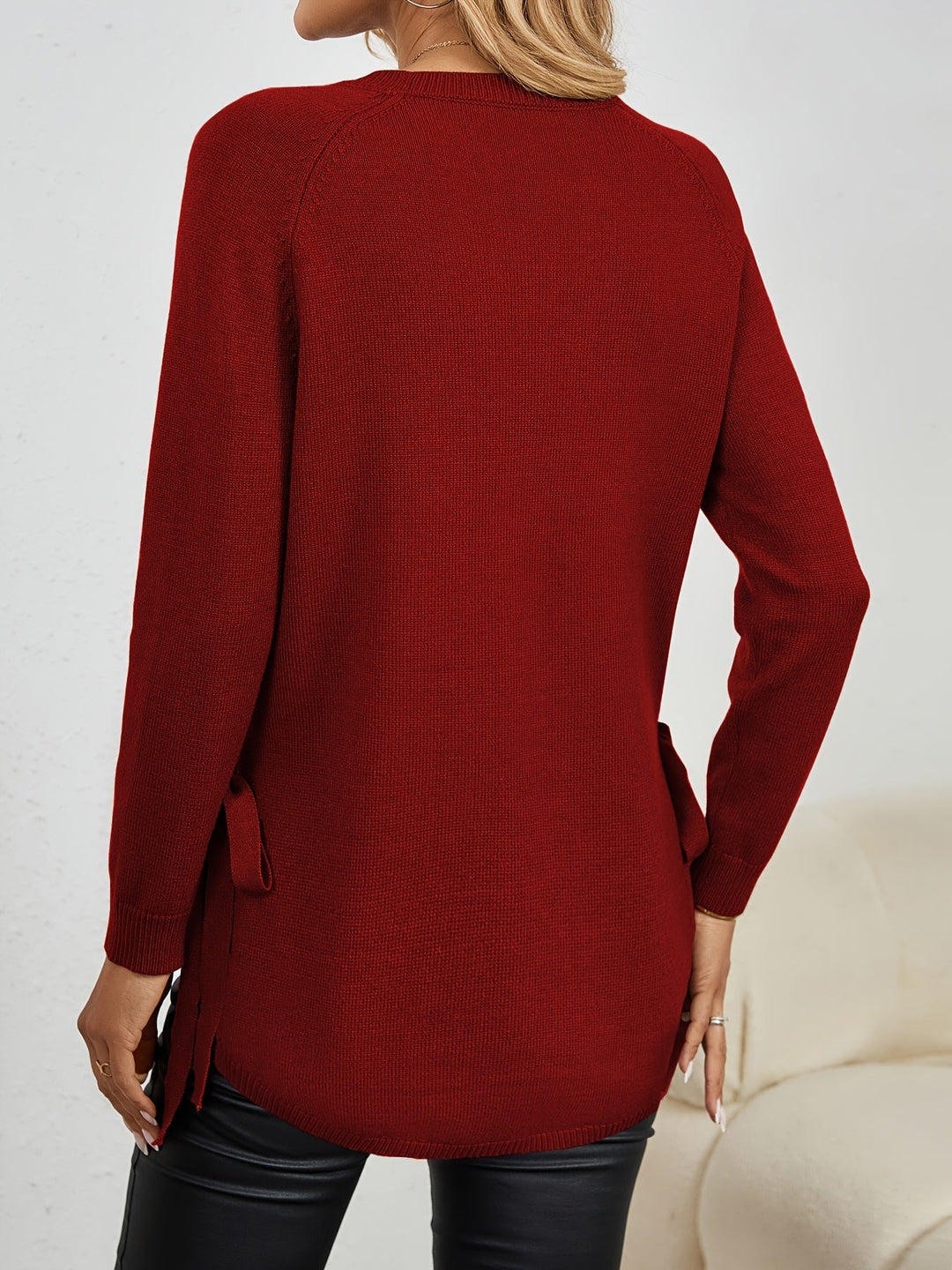 Relaxed Longline Sweater