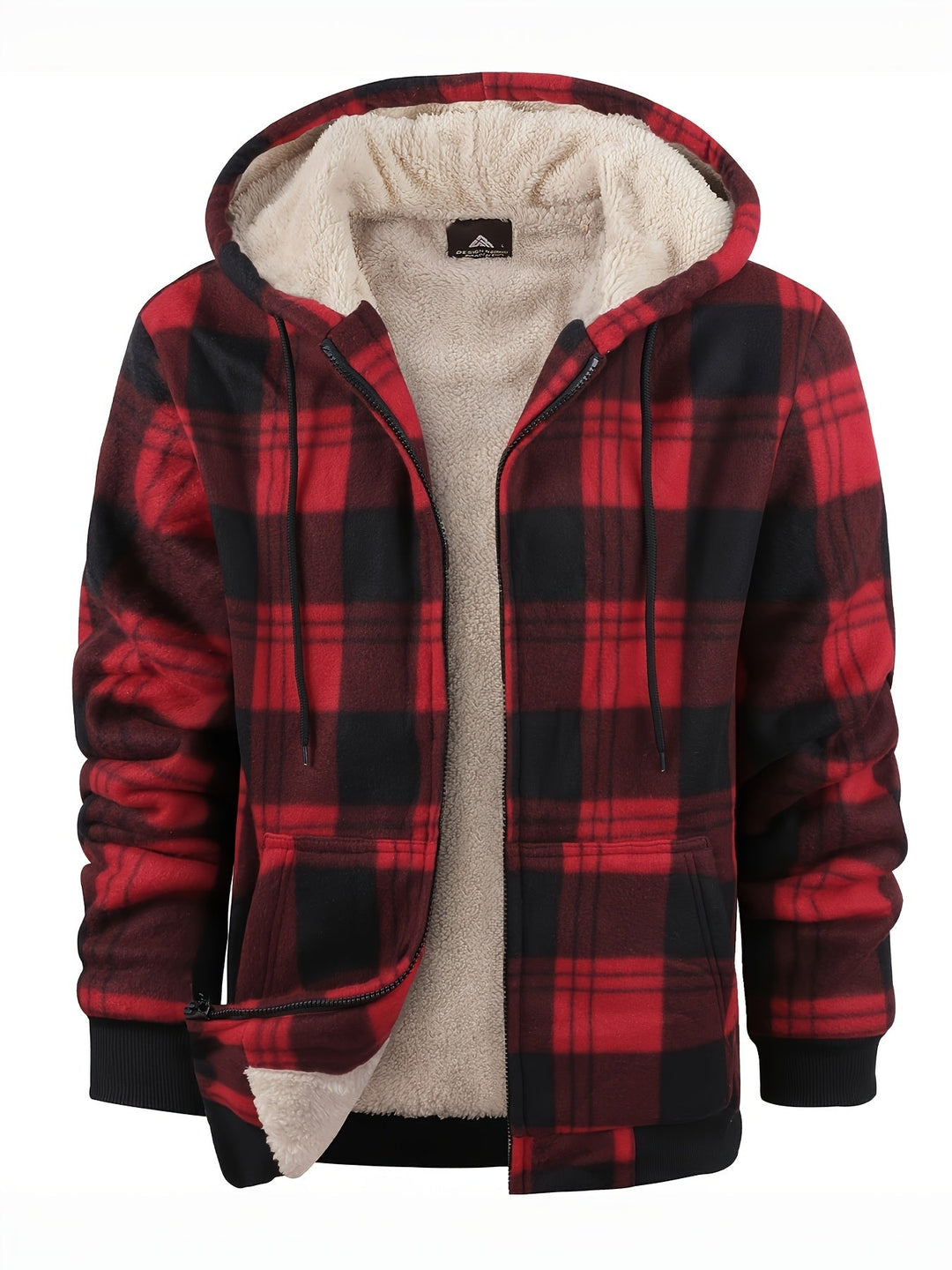 Cozy Hooded Zip-Up Jacket