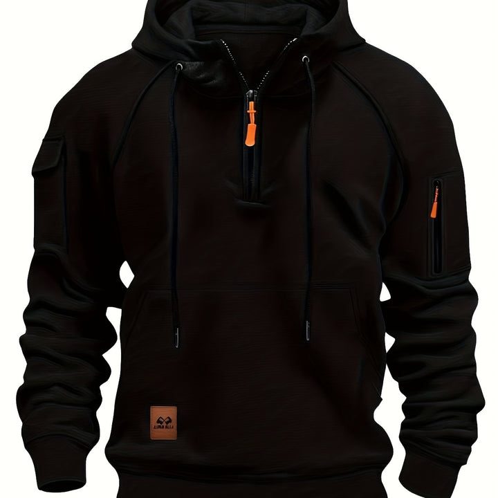 Utility Quarter-Zip Hoodie