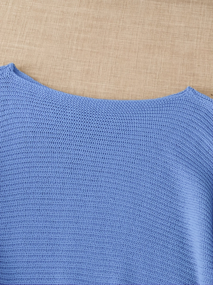 Relaxed Open-Knit Sweater