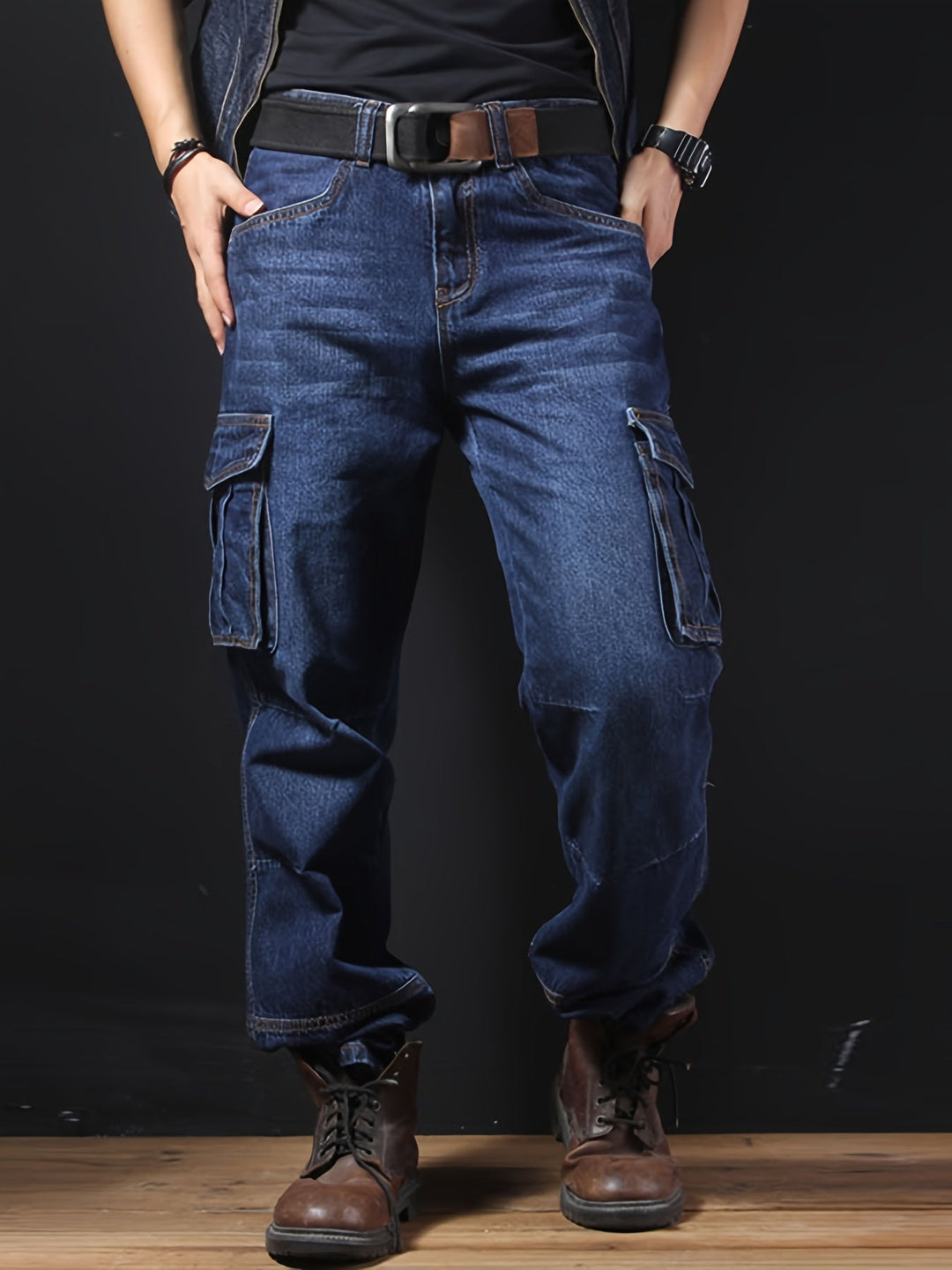 Rugged Multi-Pocket Cargo Pants