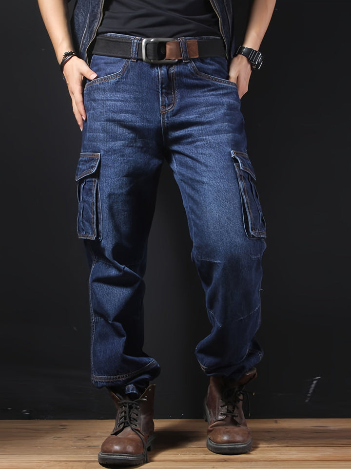 Rugged Multi-Pocket Cargo Pants