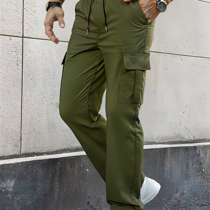 Relaxed Multi-Pocket Cargo Pants