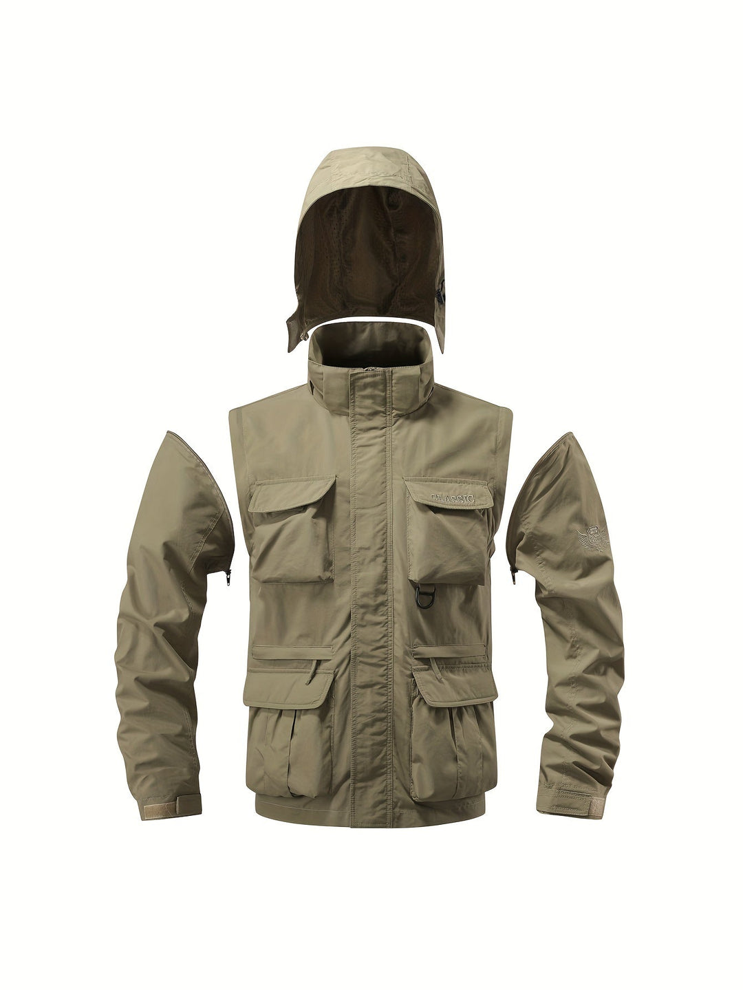 Rugged Multi-Pocket Cargo Jacket