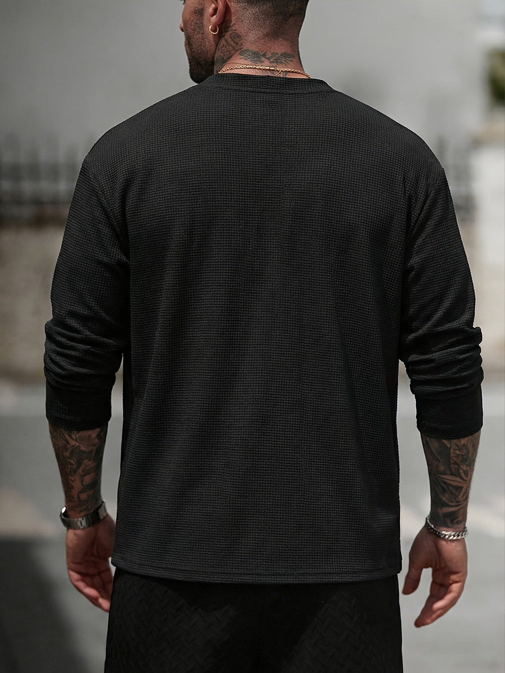 Open-Front Textured Cardigan