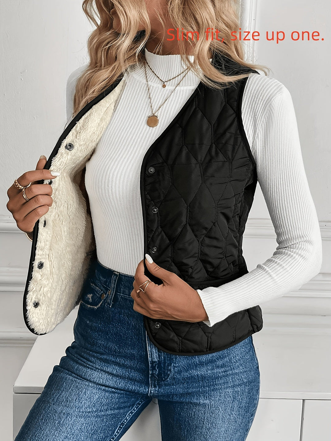 Reversible Quilted Vest