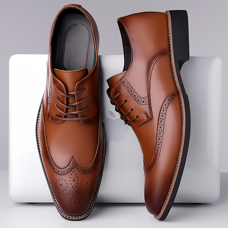 Classic Brogue Dress Shoes
