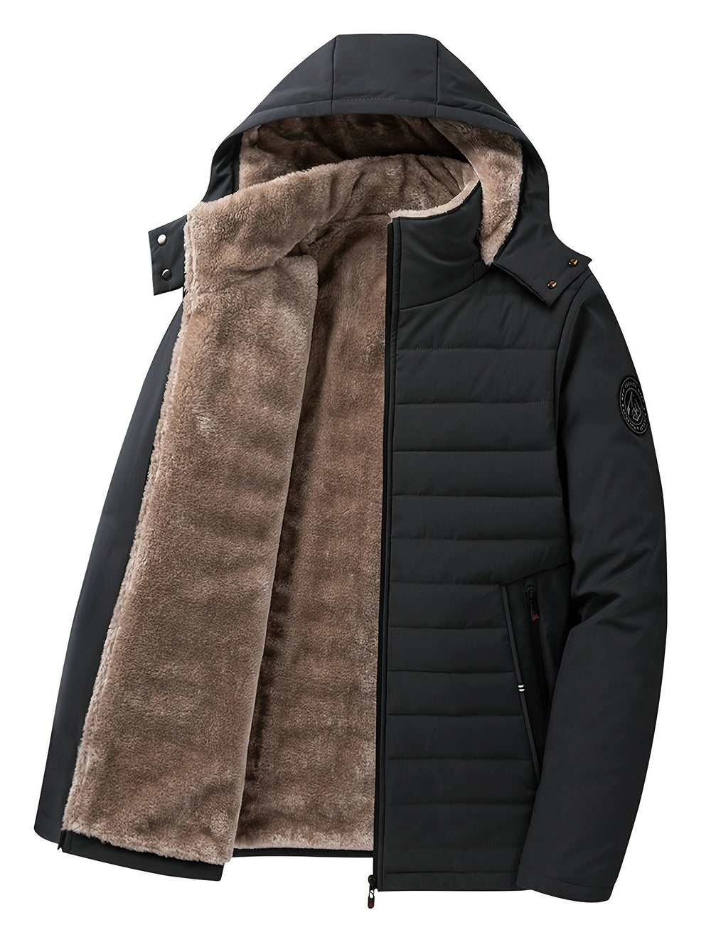 Hooded Insulated Winter Coat