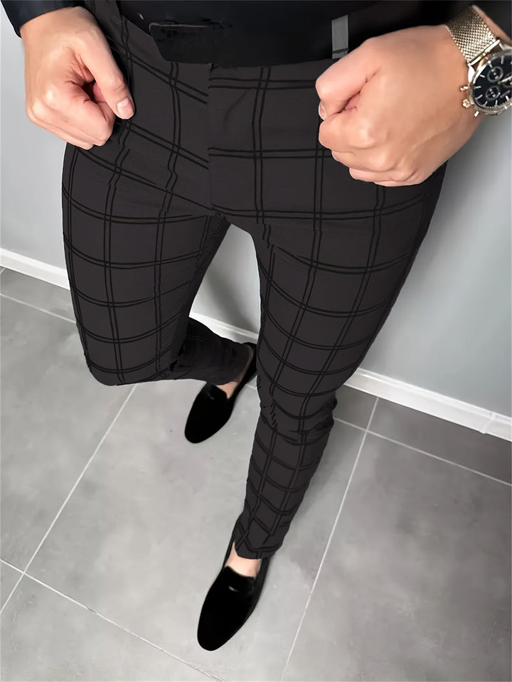 Refined Slim-Fit Pants