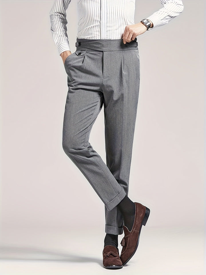 Tailored Pleated Pants