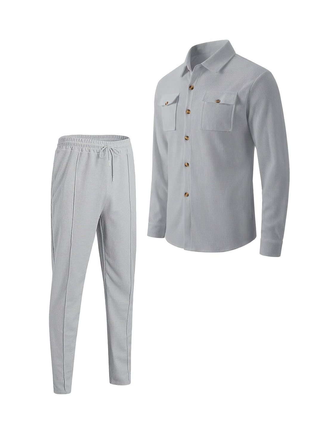 Refined Casual Two-Piece Set