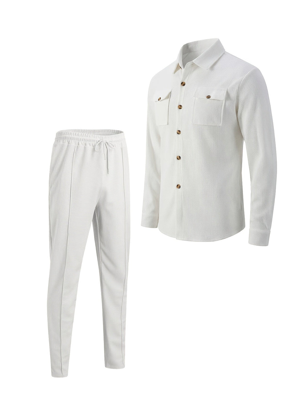 Refined Casual Two-Piece Set