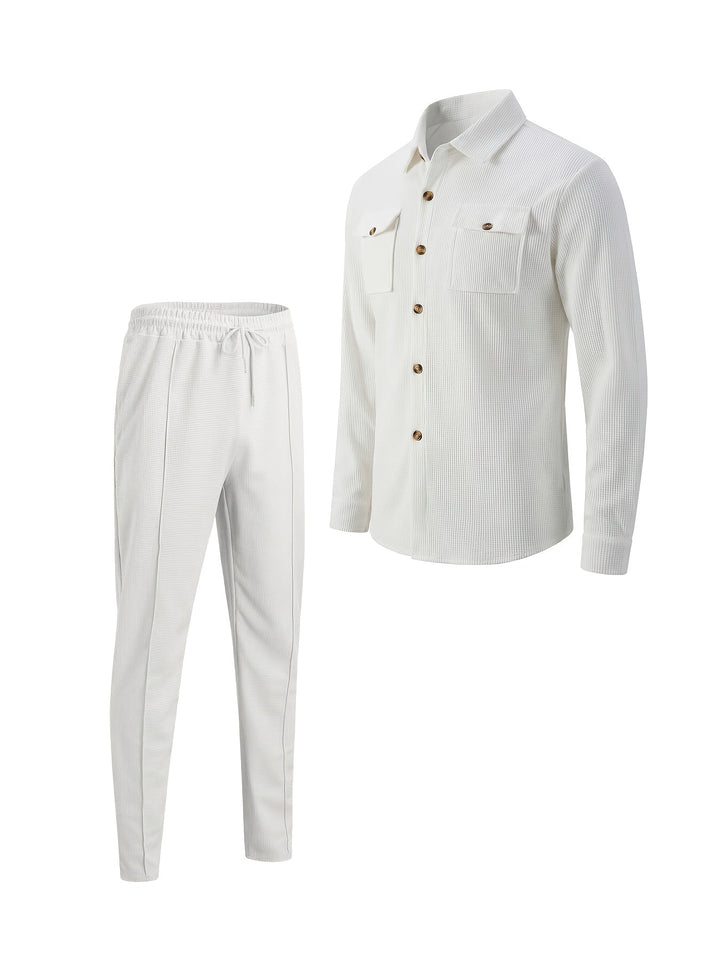 Refined Casual Two-Piece Set