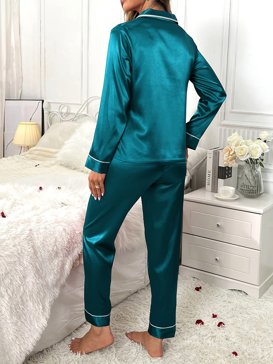 Long-Sleeve Two-Piece Lounge Set