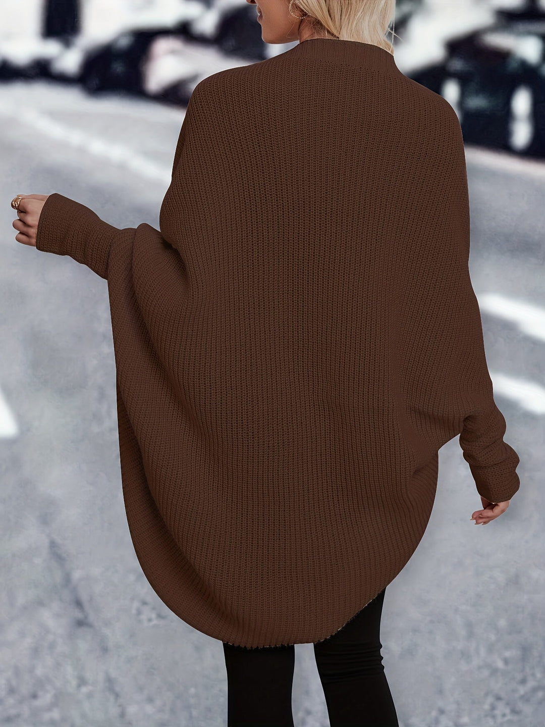 Longline Cardigan for Fall and Winter