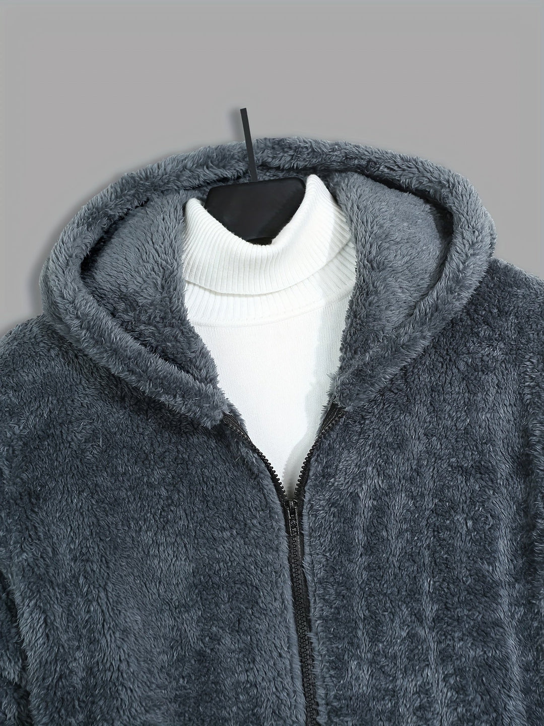 Cozy Hooded Zip Jacket