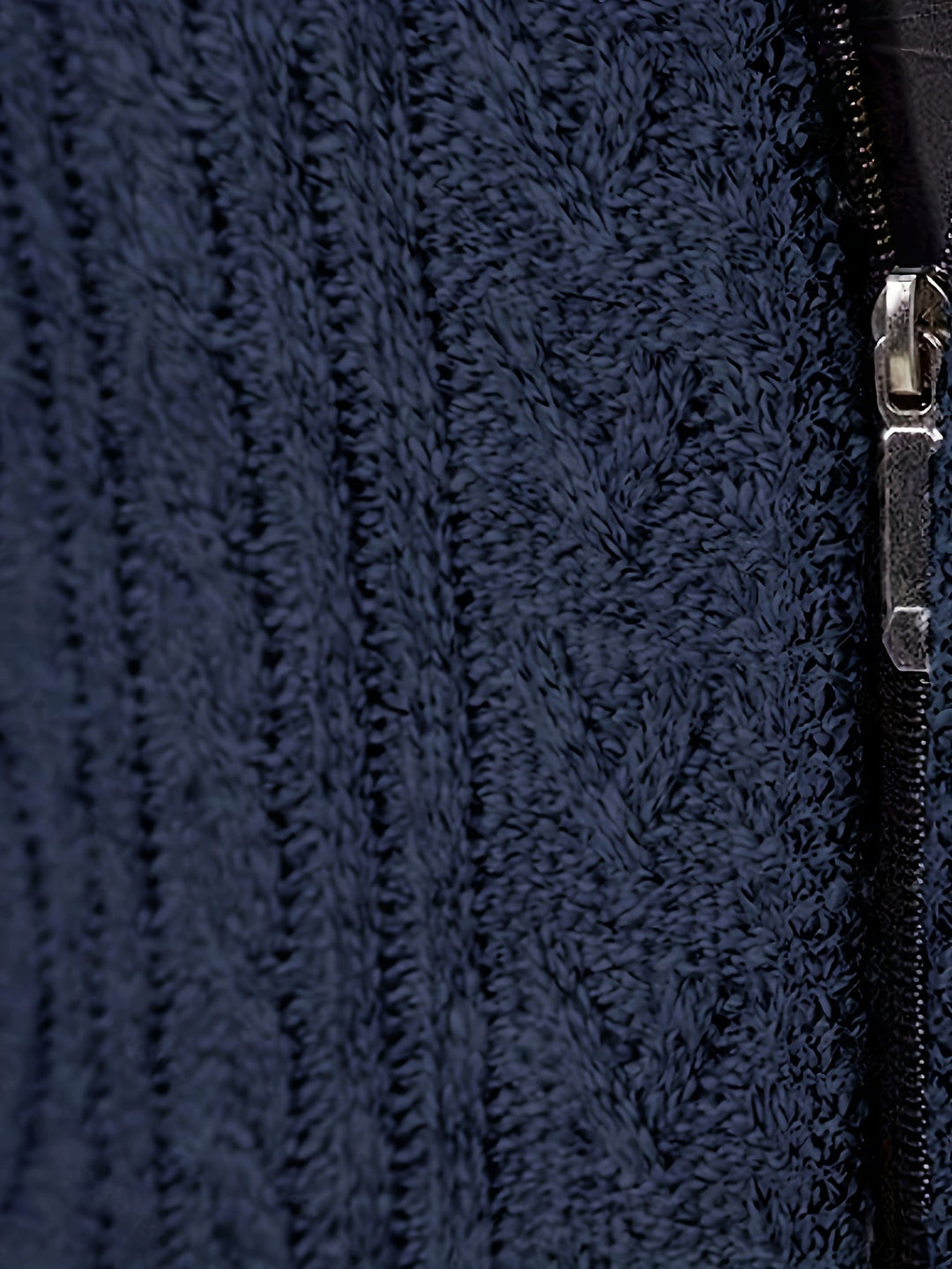 Textured Full-Zip Cardigan