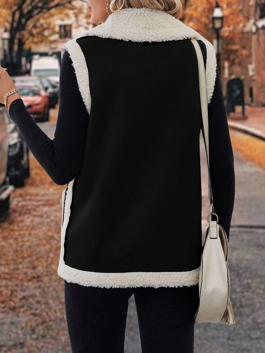 Cozy Lapel Vest