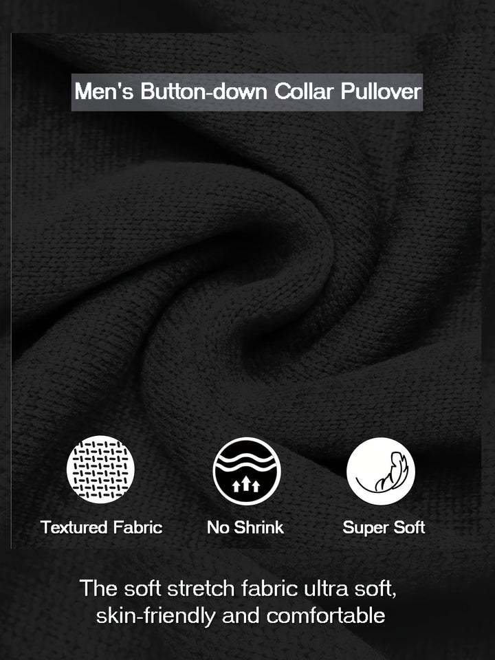 Slouchy Collar Button-Up Sweater