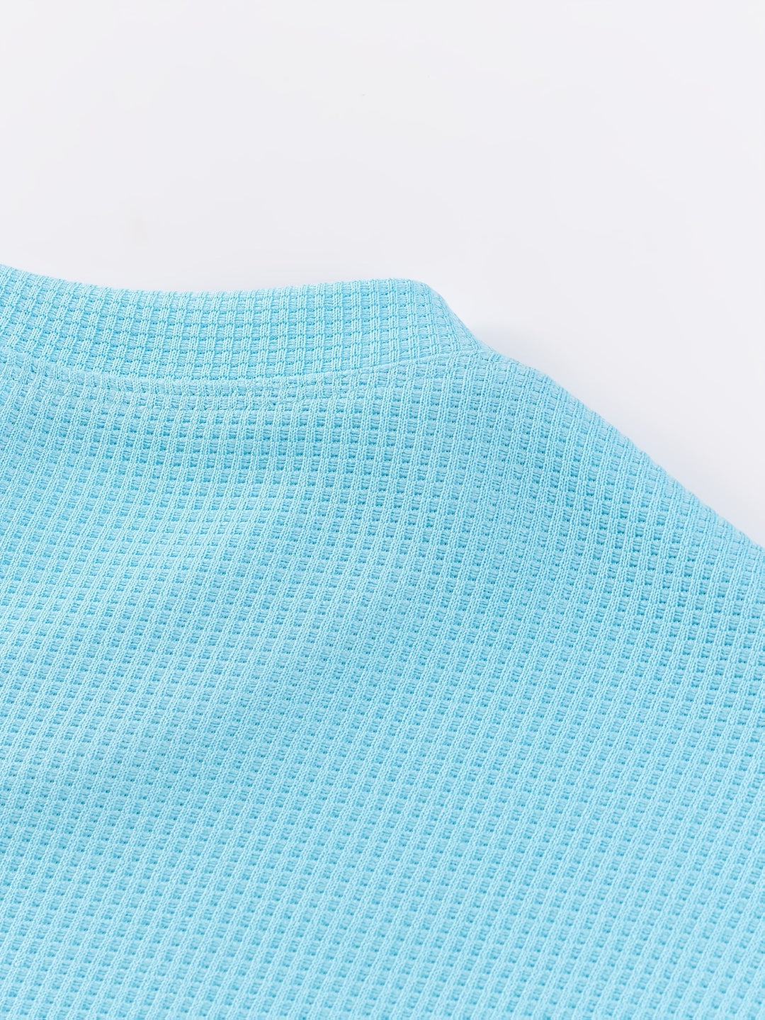 Textured Long-Sleeve Top