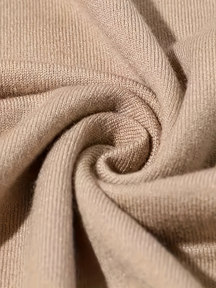 Mock Neck Knit Sweater