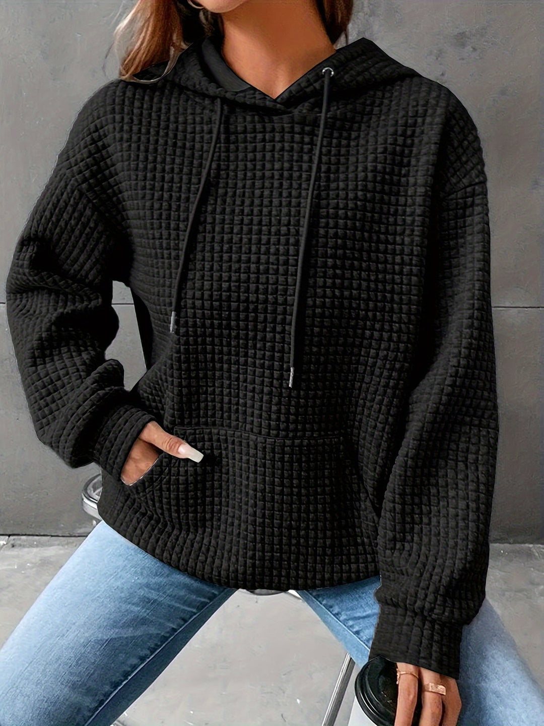 Cozy Textured Hoodie