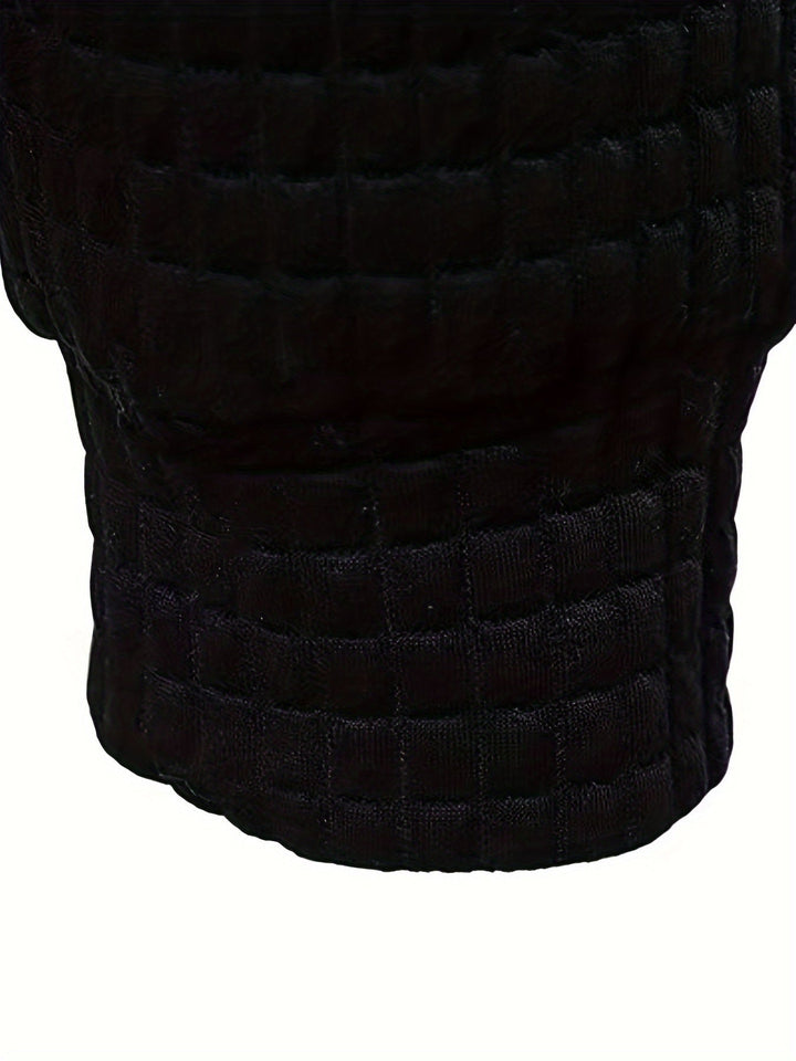 Textured Hooded Sweatshirt