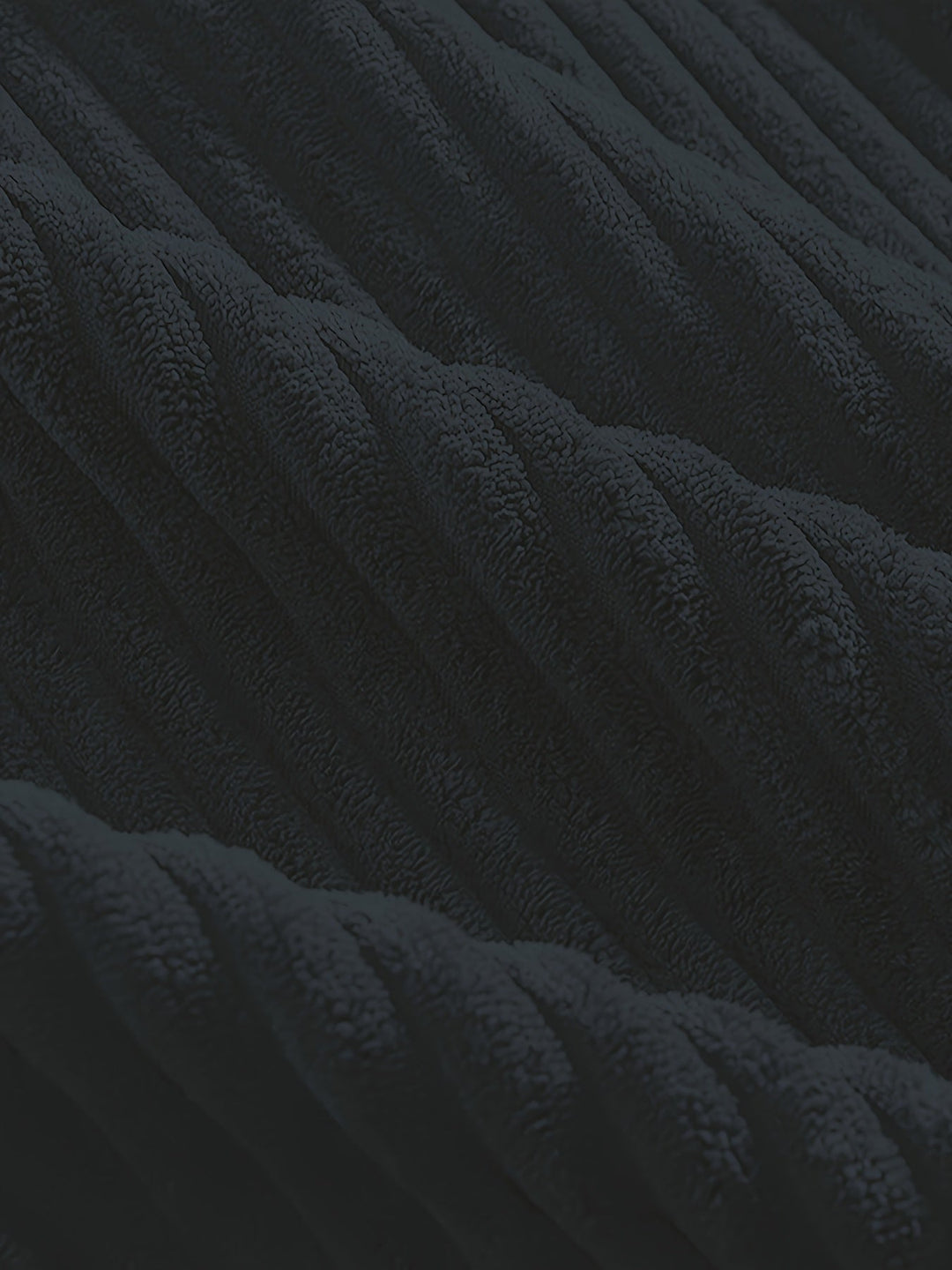 Ribbed Pullover Hoodie