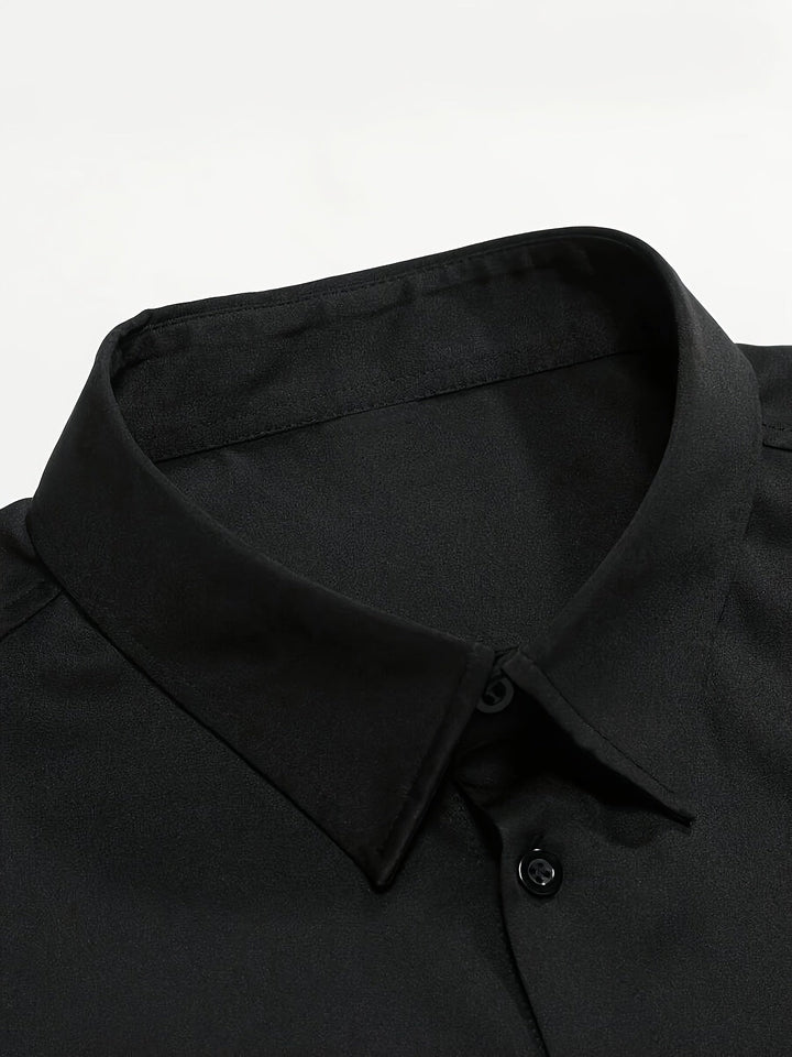 Refined Long-Sleeve Dress Shirt