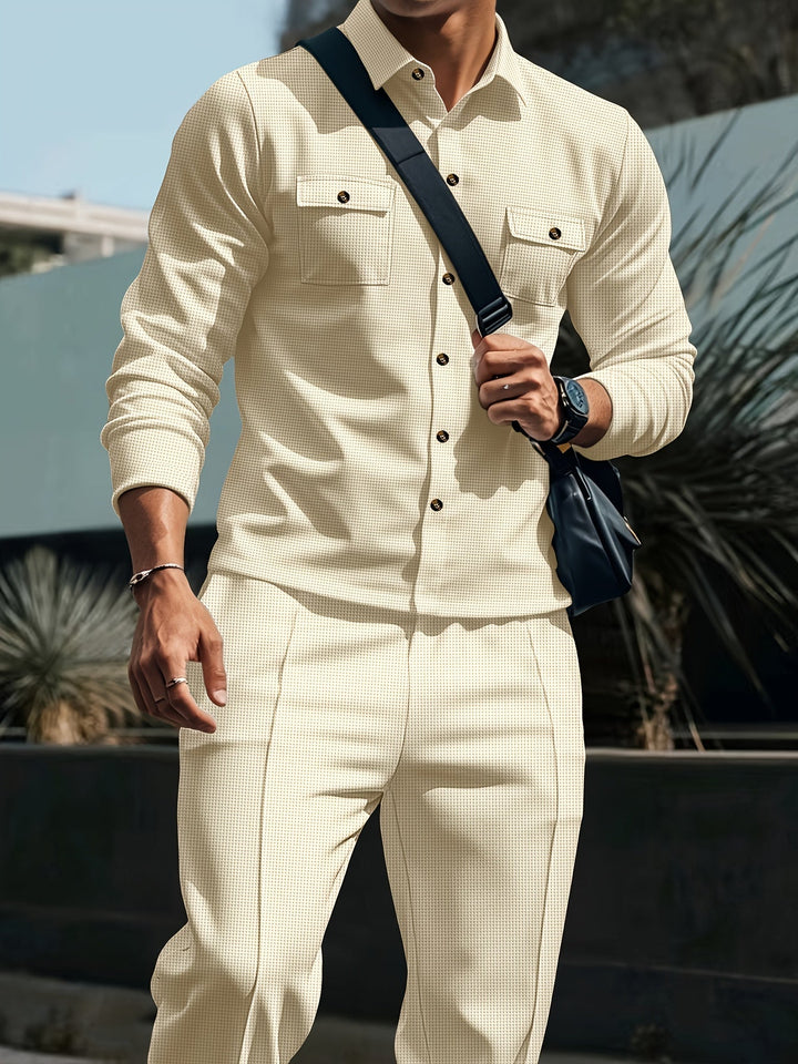 Refined Casual Two-Piece Set