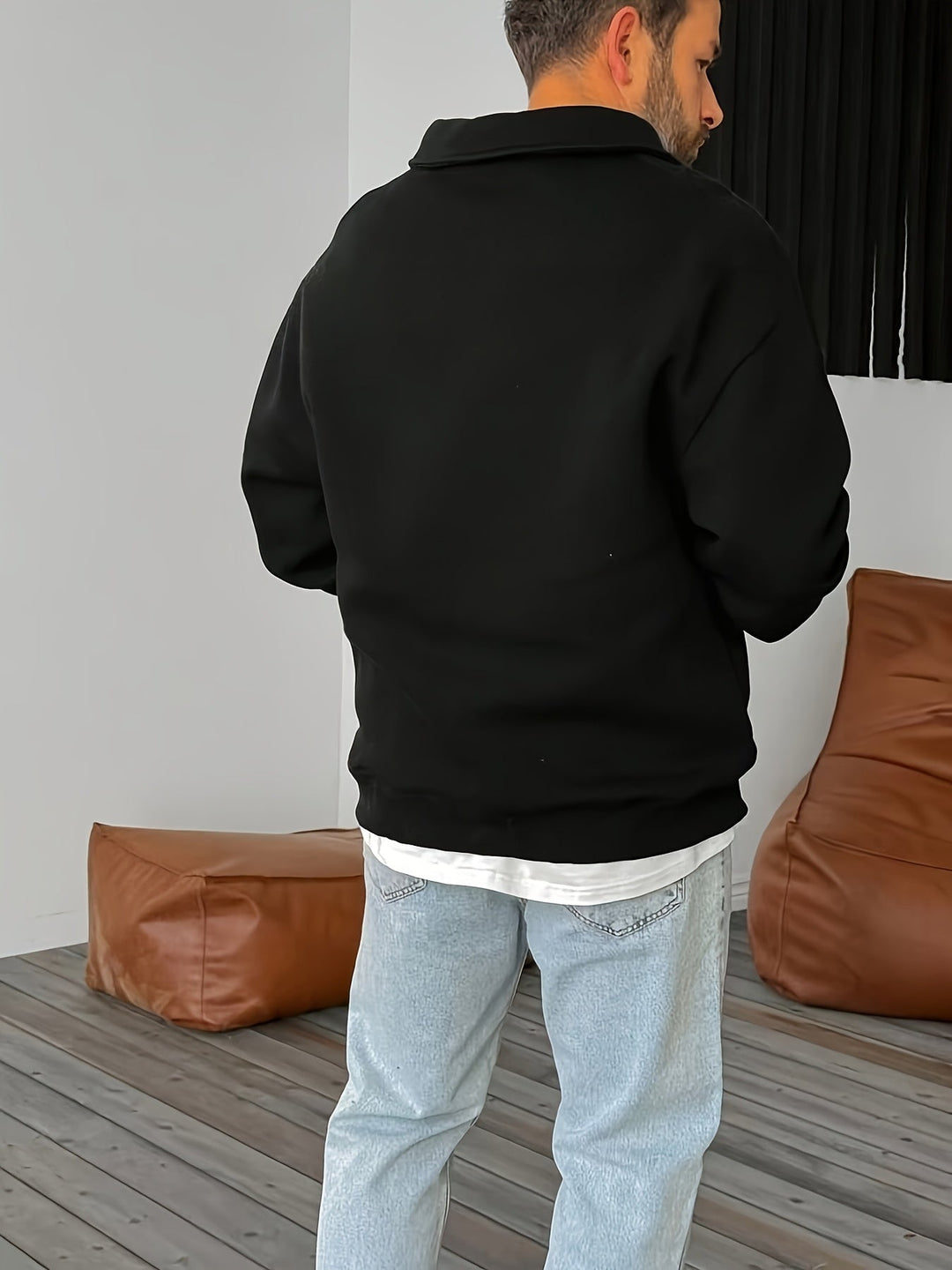 Cozy Half-Zip Sweatshirt