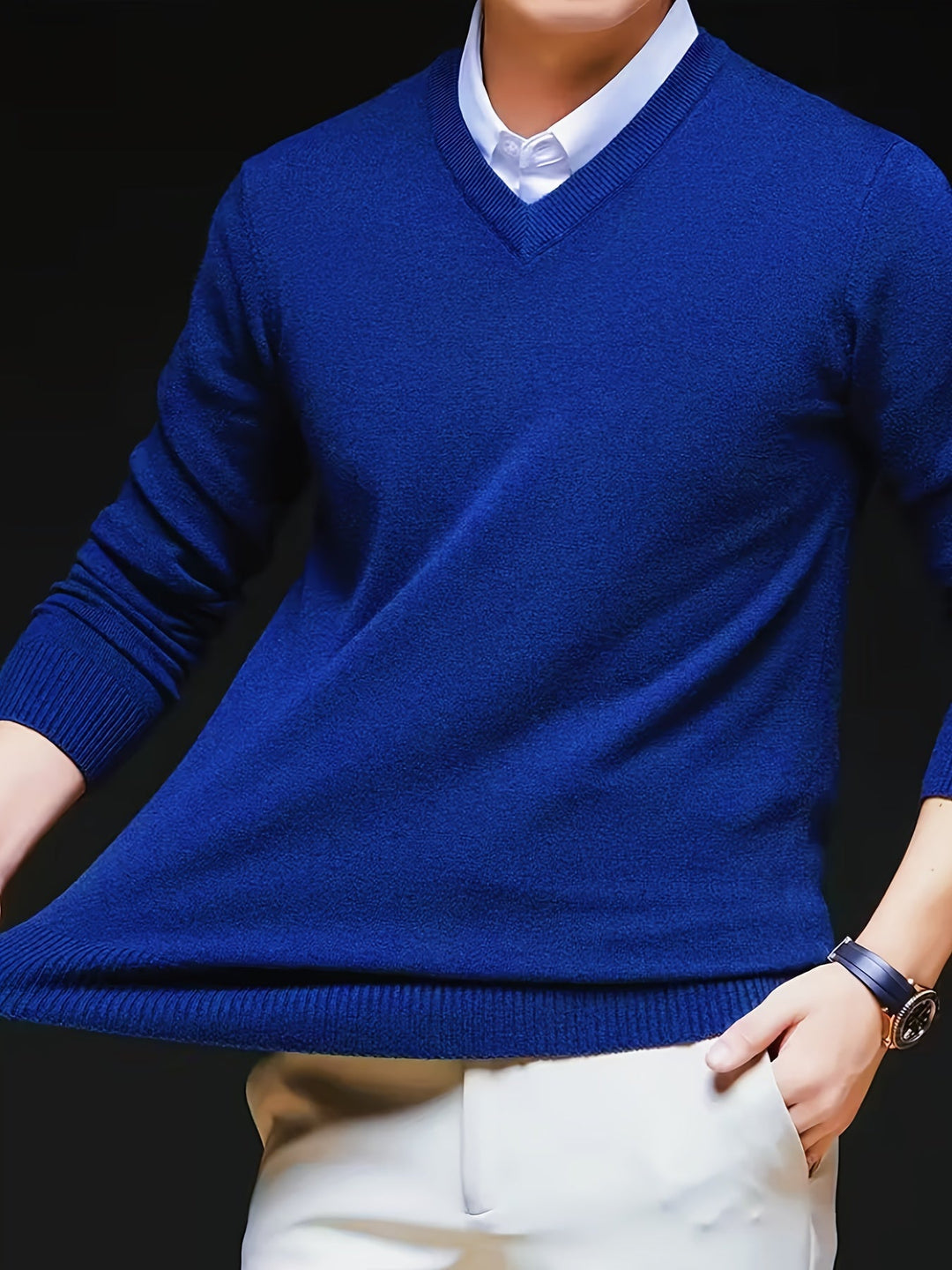 Classic V-Neck Sweater