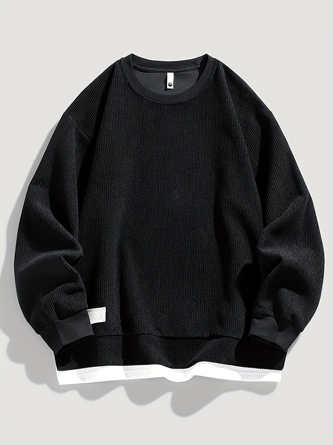Layered Crewneck Sweatshirt