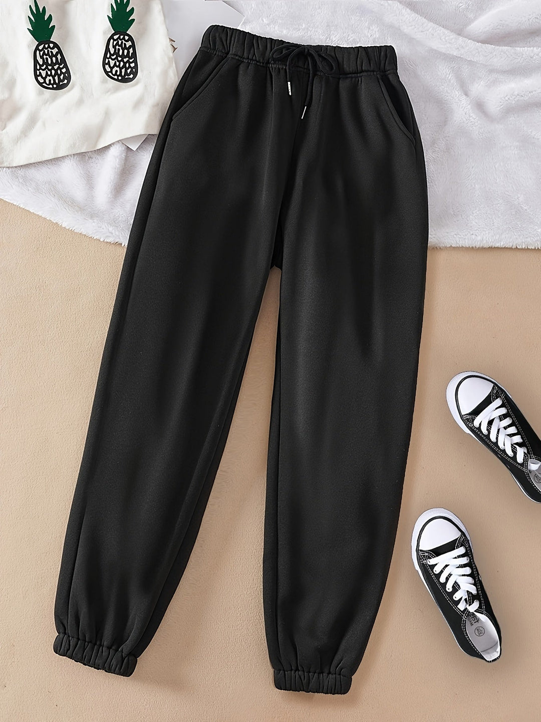 Relaxed Drawstring Joggers