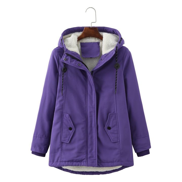Cozy Hooded Cold-Weather Coat