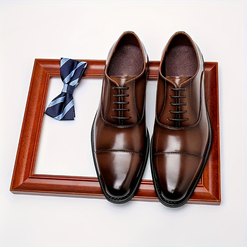 Classic Cap-Toe Oxford Shoes