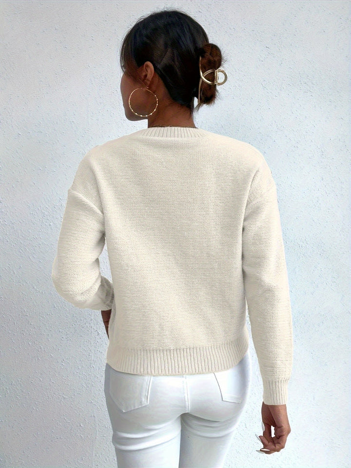 Chunky Cable-Knit Sweater