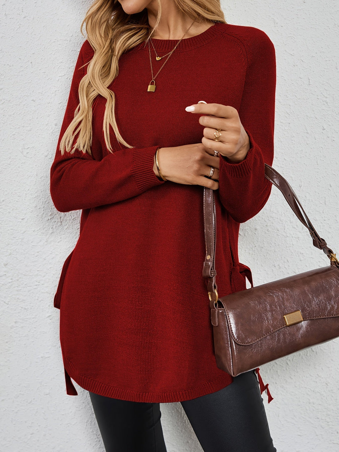 Relaxed Longline Sweater