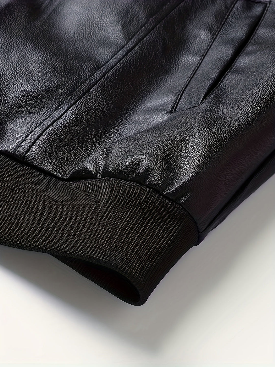 Refined Zip-Up Bomber Jacket