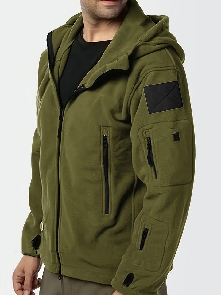 Rugged Hooded Zip Jacket